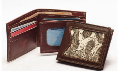 Billetera hombre Iguana con volante. BILL 59