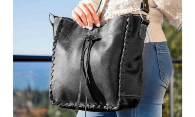 Cartera Trenzada con flecos Negra