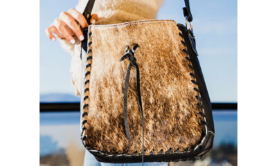 Cartera Trenzada con Flecos Pelo