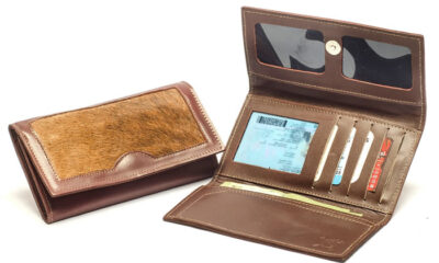 Billetera dama triple de Pelo. BILL 33