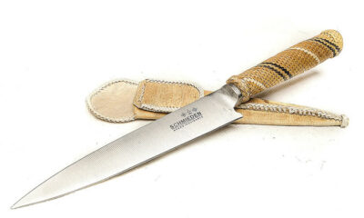 Cuchillo tejido "Nido de Abeja". CUCH 25
