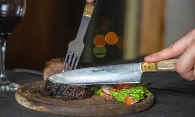 Juego Cuchillo y Tenedor en madera Gigante