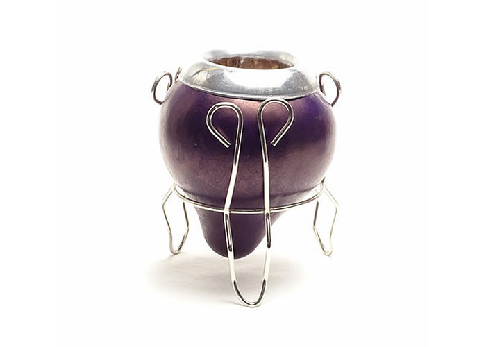 Mate "Calabaza Uruguayo con Pié ". MAT 14 - Imagen 4