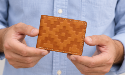 Billetera hombre Grabada con volante