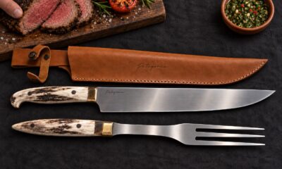 Juego «Cuchillo y Tenedor en Asta Gigante». CUCH 58 - Patagonia
