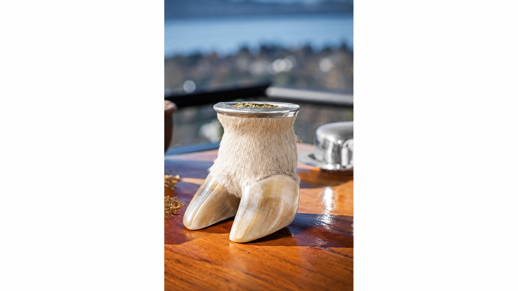 Mate vidrio Pata de Vaca - Imagen 2