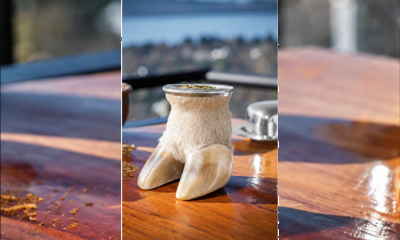 Mate vidrio Pata de Vaca