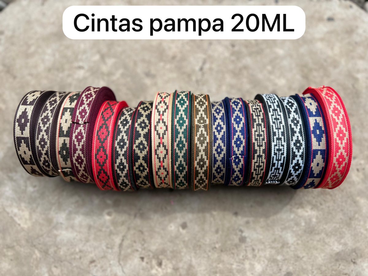 Cintas pampa de 20 milímetros