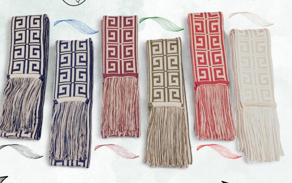 Fajas de distintos colores